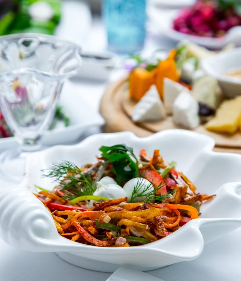 mixed-bell-pepper-salad-side-view
